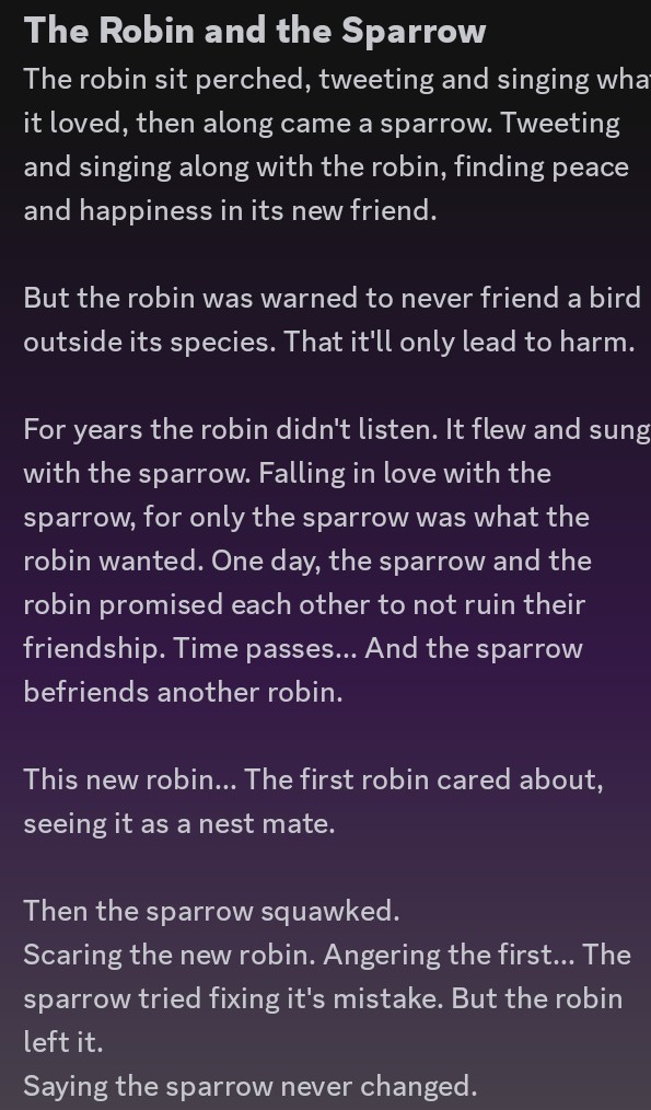 AnnaElaine10's tweet image. #shortstory #basedon #truestory #angst