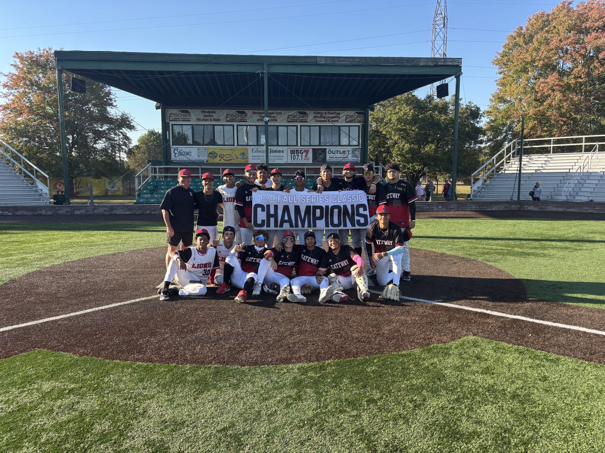 📍 Lloyd Hopkins Field

<a href="/gba_prep/">Gateway Legacy Baseball Academy</a> Black wins it all this weekend 💥 

#UandCBaseball | #UandCFallSeries