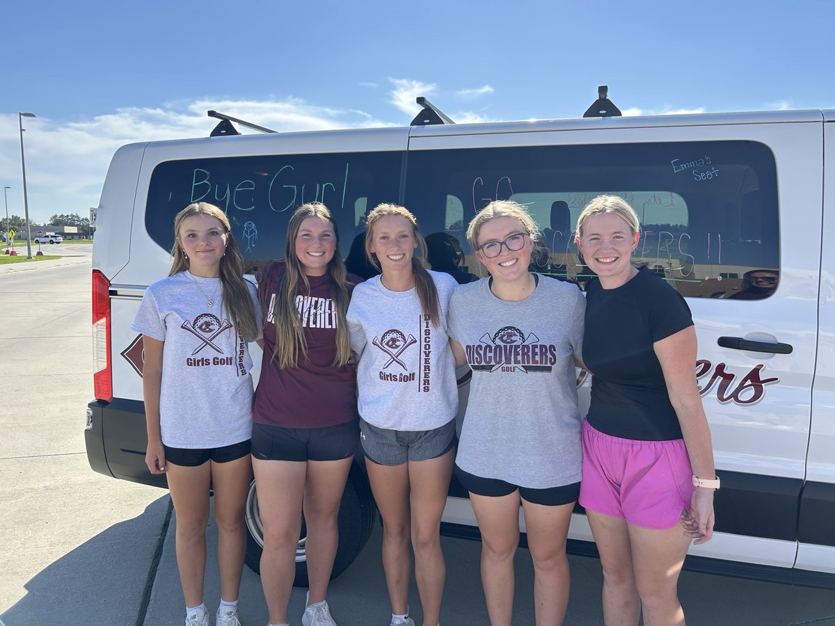 Here we come State!  If you are unable to attend, follow along! Go be GREAT at State, Discoverers!! <a href="/DiscovererWay/">Columbus High</a> 
<a href="/3434TheAnchor/">Columbus High Athletics & Activities</a> 

golfgenius.com/pages/5643252