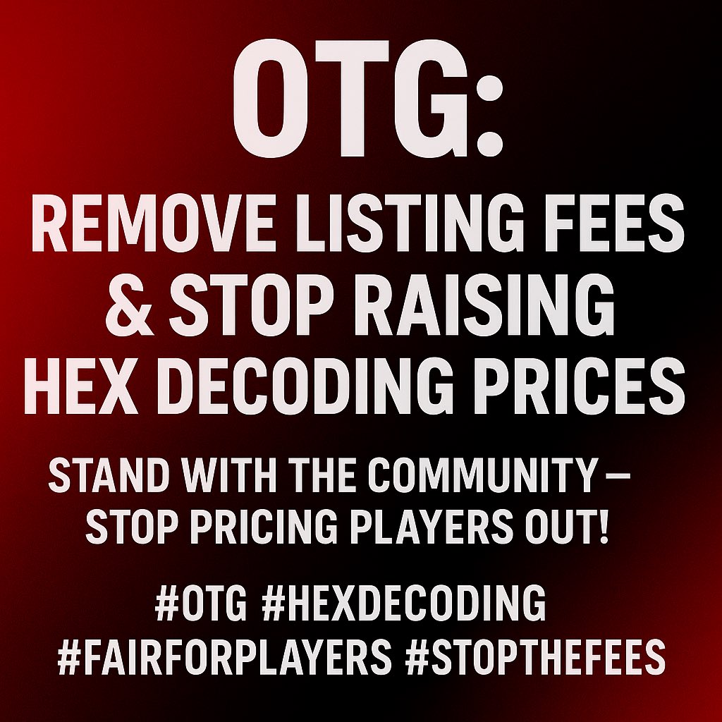 Looks like communists oppression, free speech is censored on the off the grid Discord. 

#freespeech #firstamendment
#OffTheGrid #OTG #crypto #OffTheGridGame $GUN 
<a href="/VladK133/">Vlad Korolev</a> <a href="/playoffthegrid/">Off The Grid</a> <a href="/GUNbyGUNZ/">GUNZ Official</a> <a href="/GunzillaGames/">Gunzilla Games</a>