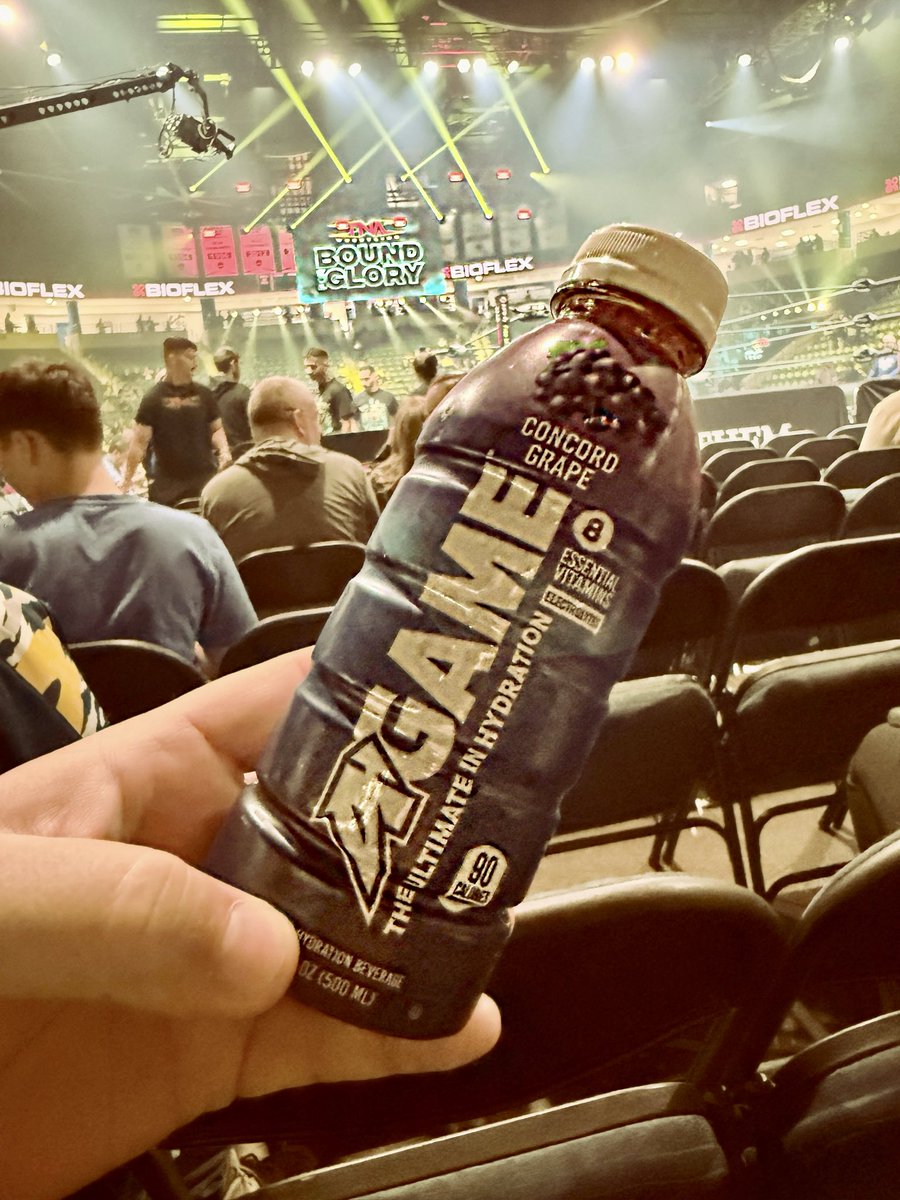 from_gorilla's tweet photo. The SFG crew caught some @drinkagame at the @ThisIsTNA Bound for Glory Show! #BoundForGlory https://t.co/clHAJy9maZ