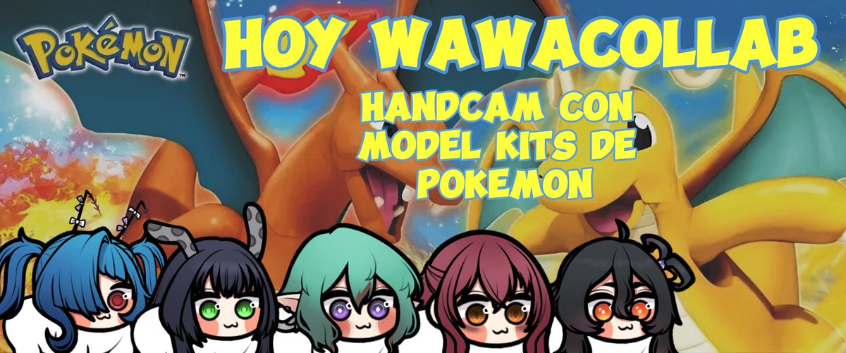 ALERTA DE WAWACOLLAB 🚨🚨

Hoy nuevamente collab de minitas, esta vez un handcam armando model kits de Pokemon!!

#Vtuber #Wawachus #VtuberES