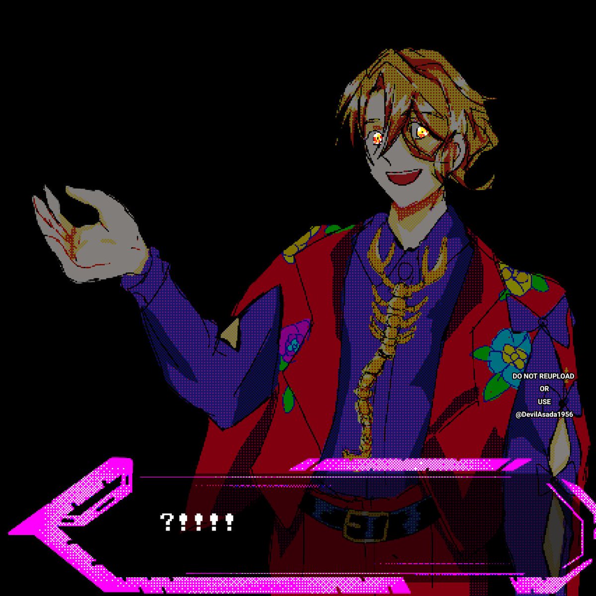 DevilAsada1956's tweet image. The outfits not that bad depending on game type 🤔 ✨️
#obeymeasmodeus #obeymefanart