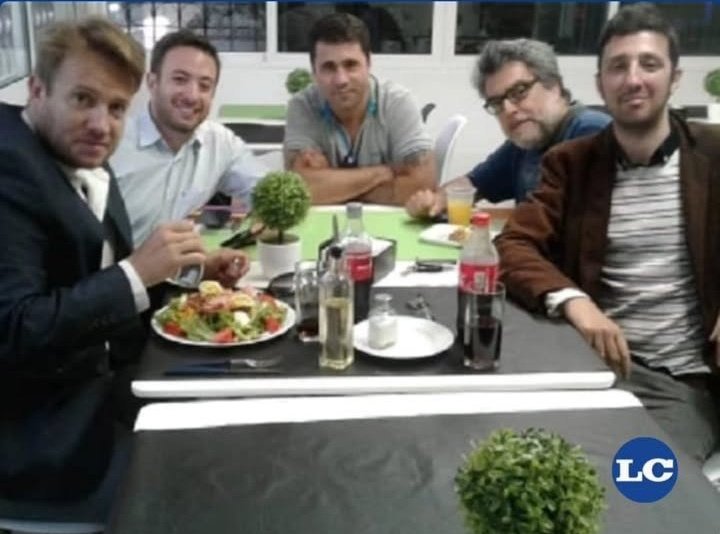 🟣 Pablo Laurta, principal sospechoso del doble femicidio en Córdoba, junto a Agustín Laje y Nicolás Márquez.