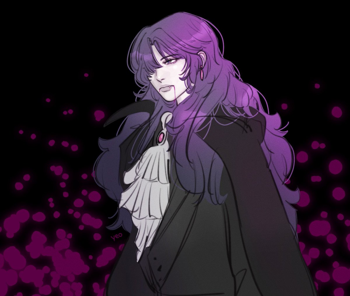 (belated) day 11 - vampire

#Rafayel #LoveandDeepspace #恋与深空 #祁煜  #恋と深空 #ホムラ