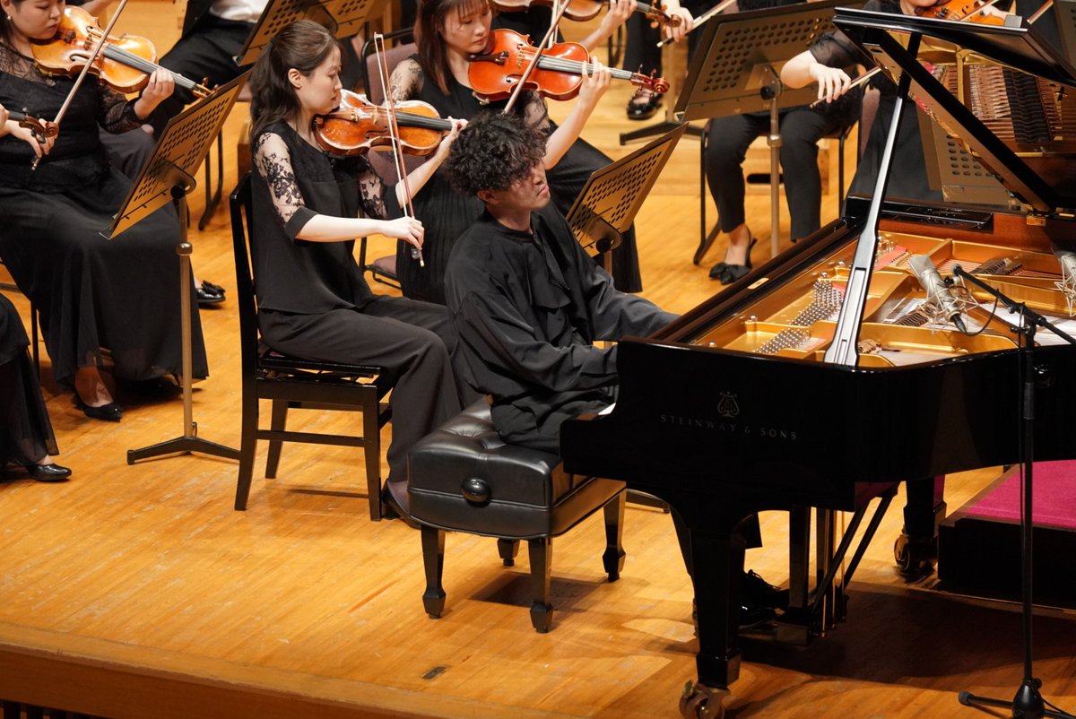 tacticart_orch's tweet photo. Chopin Piano Concerto Concert 
無事終演いたしました！💐
ご来場いただいた皆さま、ありがとうございました！ 心に残るひとときをお届けできていたら嬉しいです。 
また次の舞台でお会いできるのを楽しみにしています🎹
（©松尾淳一郎）

#ショパン #ピアノコンチェルト  #ショパコン https://t.co/KroltAIPYk