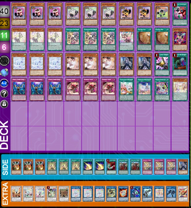 The Yummy Solfachord list I Top32 YCS Lima! The engine adds more pushs and  a better going 1st board in comparisson to Pure Yummy. Similar list got 9th  place at YCS Anaheim