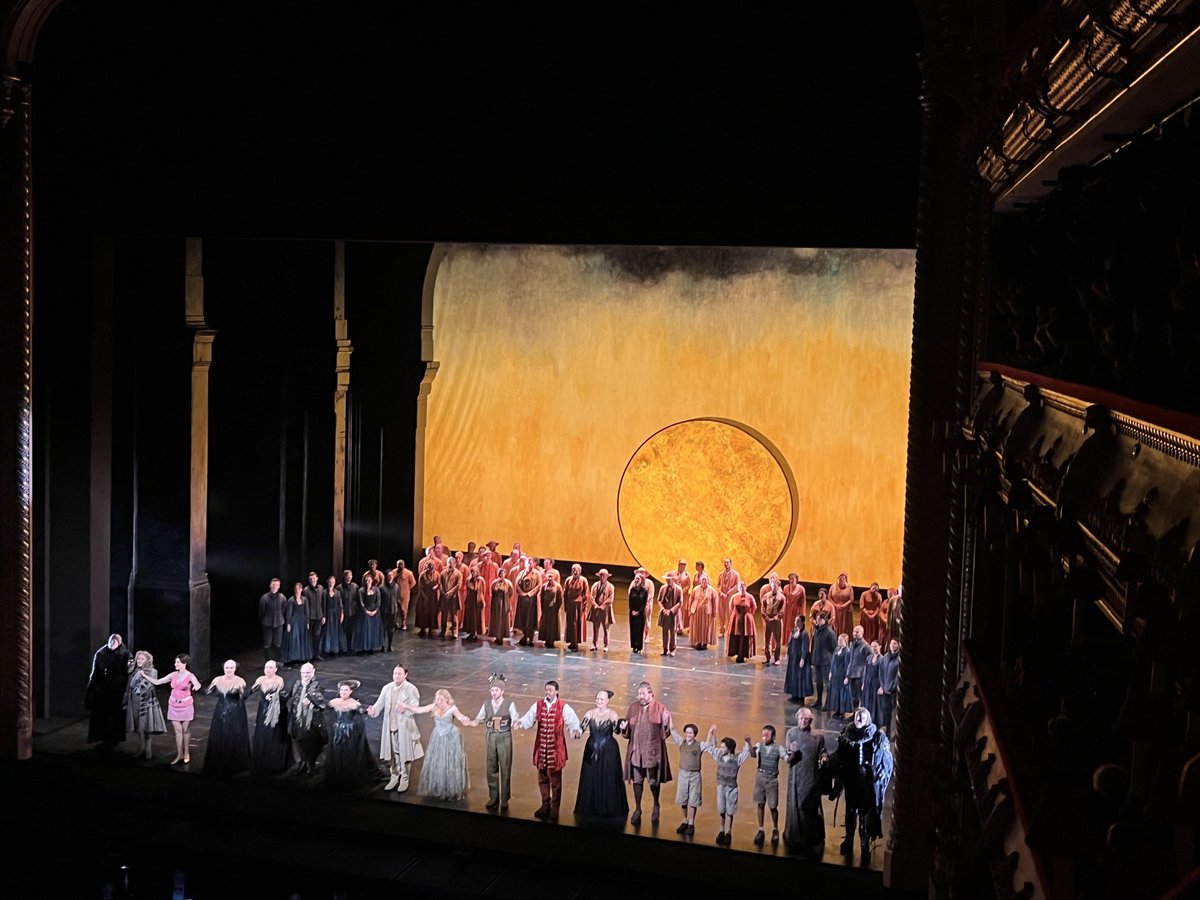 Hugely proud of my daughter singing in The Magic Flute at The Royal Opera House! Such a beautiful production, and a wonderful performance from all!
