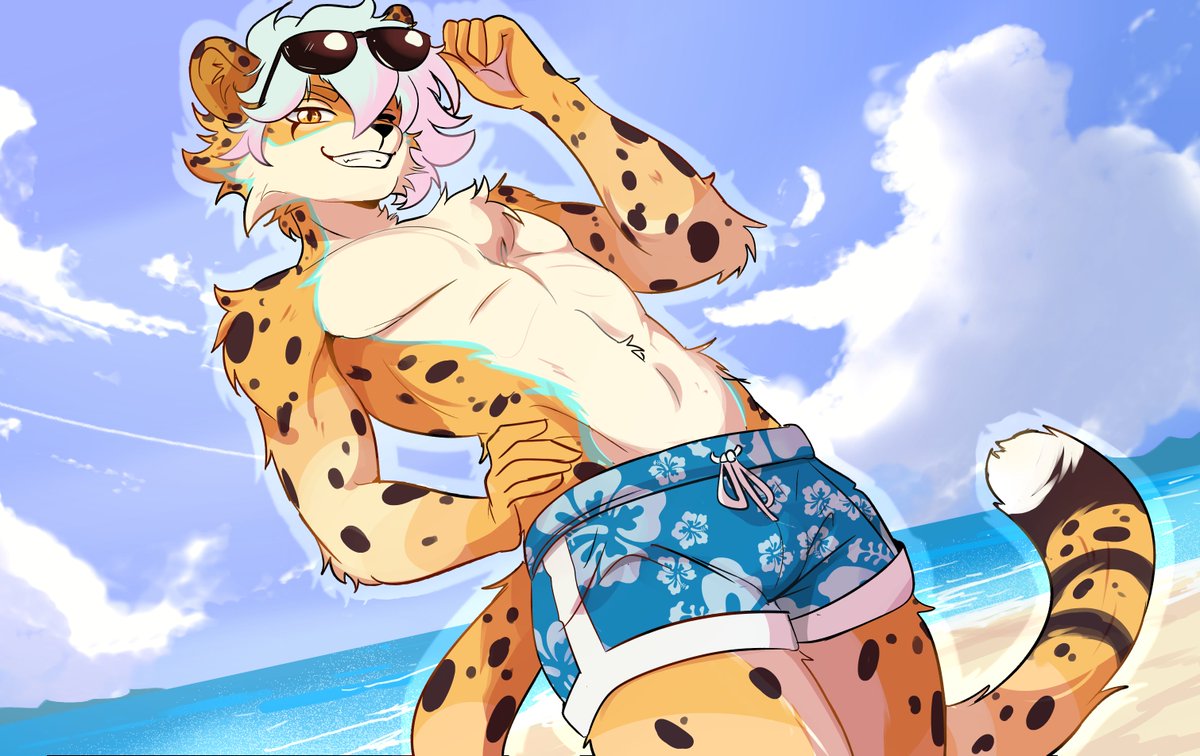 summer ain't over 'til i say so! ☀️🐆

🎨: <a href="/Master67Silver/">SilverMaster67</a>