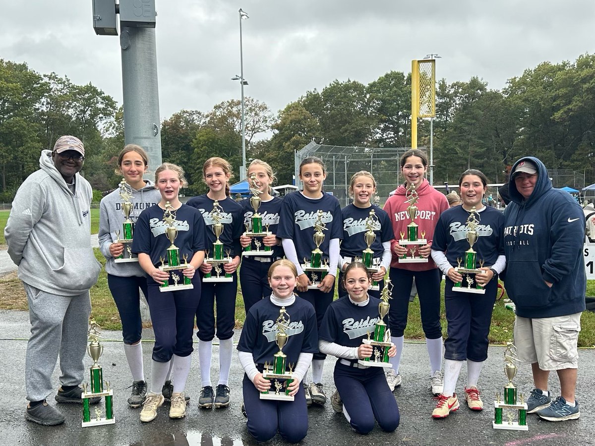 Great job to the 12u Raiders coming in second. Well done