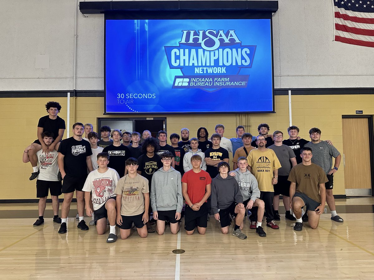 indyclark86's tweet photo. 2025 2A Rochester Zebras Football Pairing Watch Party.  @1IHSAAtv @IHSAAtv @Grant_clark31 https://t.co/4MBvlxiY7P