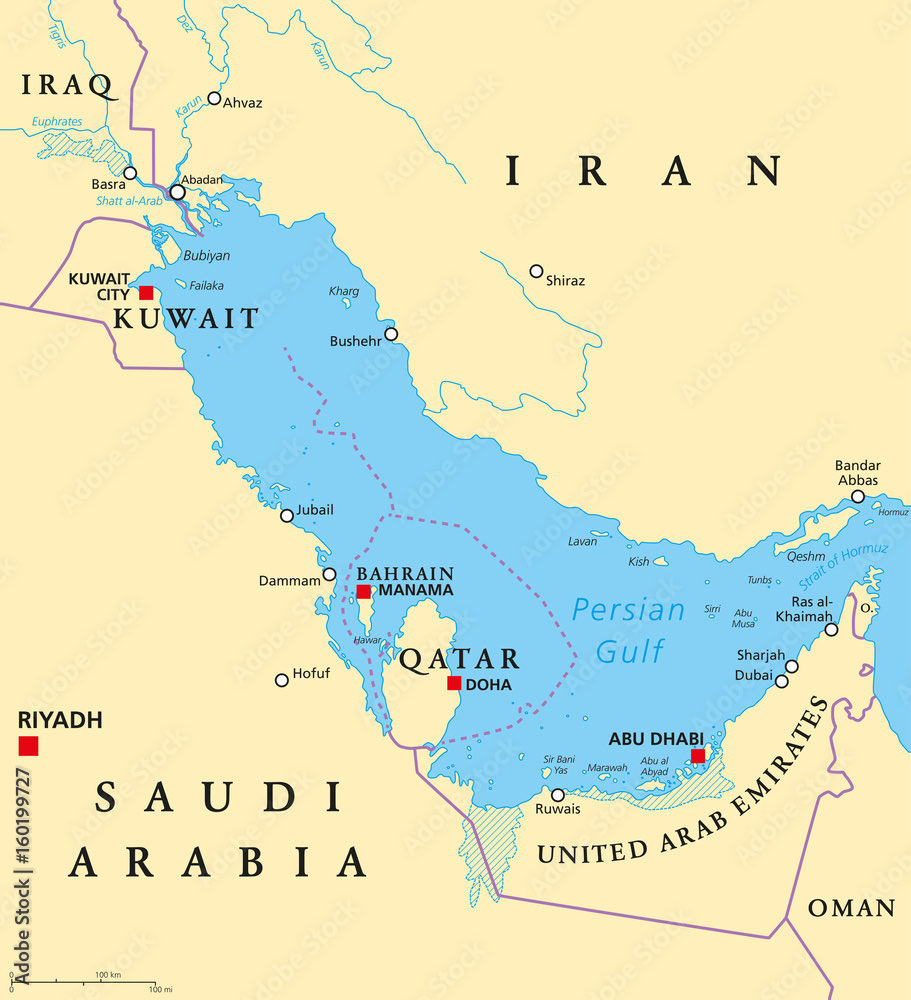 Trump: You can walk from Iran to Qatar “in one second.”