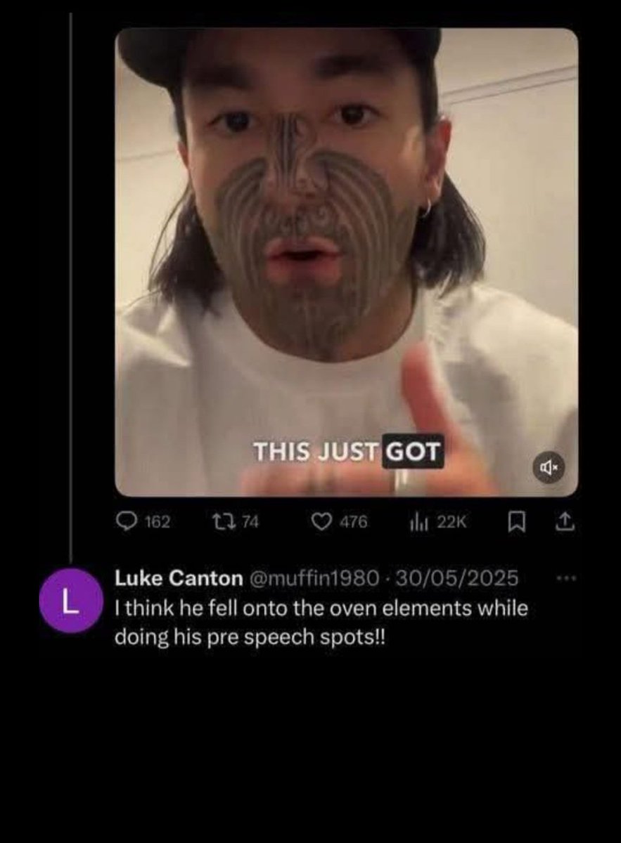 estelle_sword's tweet photo. As statee by Ihapera Paniora "The prerequisite to obtain a seat in Mangawhai appears to be the more racist you are against Māori the better chance you have of getting in. Luke Canton is Mangawhai’s newest Councillor."
Fucking shocking https://t.co/JjVJt19TUv