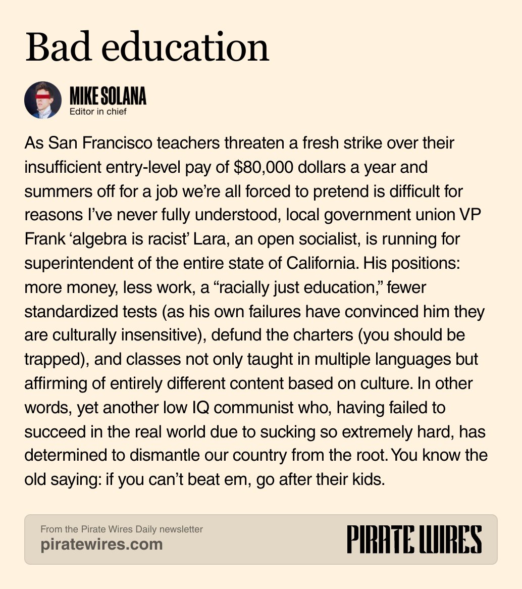 LtCol_John's tweet photo. this take from the @piratewires daily 👇 https://t.co/9fUBSIT6hl