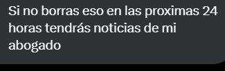 <a href="/BlueVulpes/">Vulpes</a> estoy siendo amenazado, tocara mostrar las cosas en la grieta
