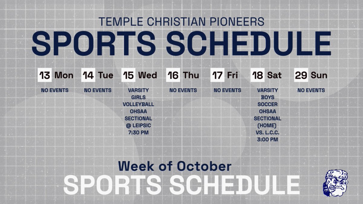 Temple Christian (@tcspioneers) on Twitter photo 