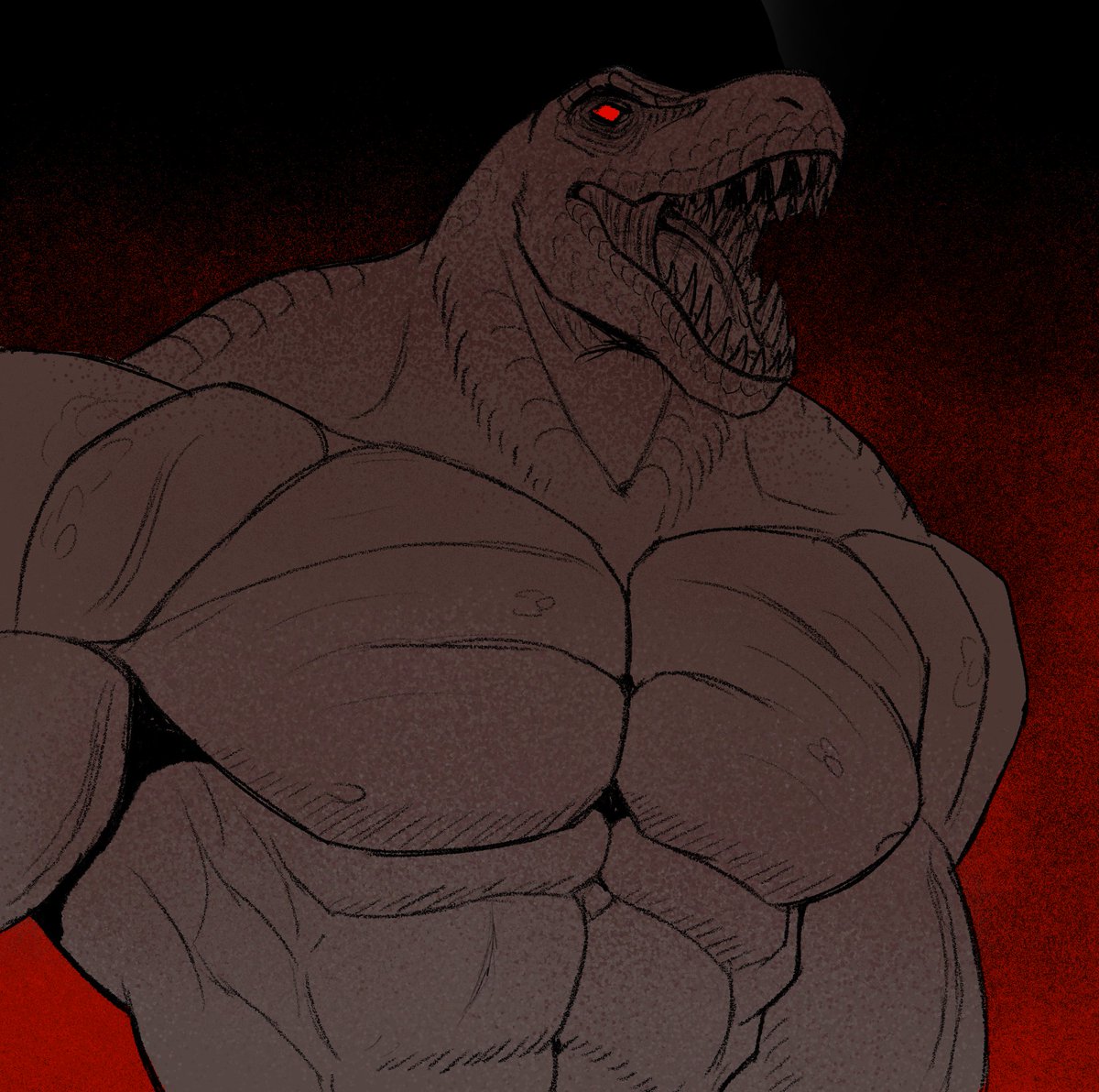 manwife_leo's tweet photo. weredino i guess https://t.co/gftjGiIBDT