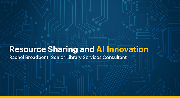 OCLC Advancing interlibrary loan (ILL) operations: AI-driven resource sharing solutions. Join our upcoming webinar on 30 October (09:30 AEDT / 11:30 NZDT) to explore strategies and innovations. Register here: oc.lc/4nKtbWH}