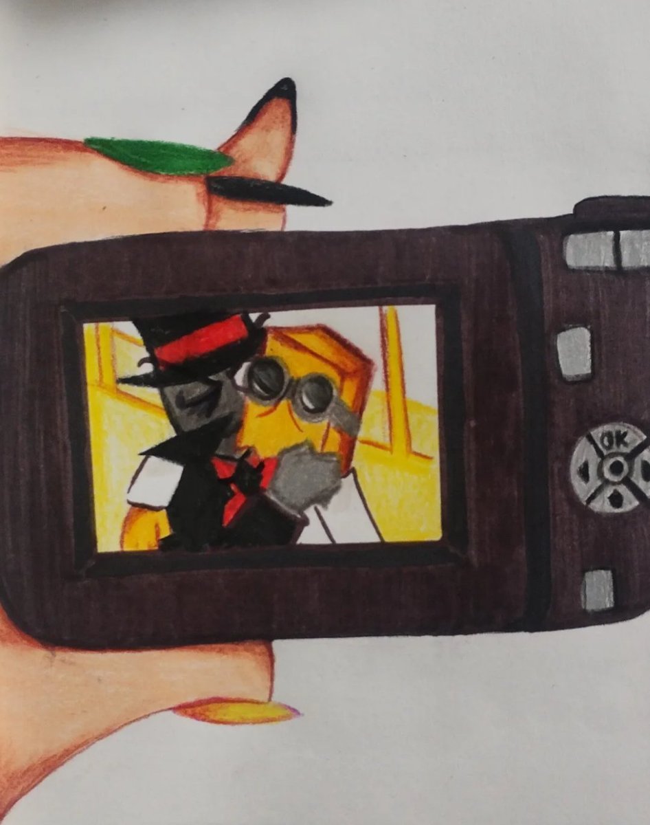 Bruja_Espinosa's tweet photo. "Oye, nerd, ¿Qué tienes en esta... Cámara?"
Día 11 de #paperhatober2025
#camara

#octubredepaperhat #octubre #paperhattober #paperhatvillainous #paperhatober #villanos #villanosdrflug #villanoscartoonnetwork https://t.co/EWzdXqyqPo