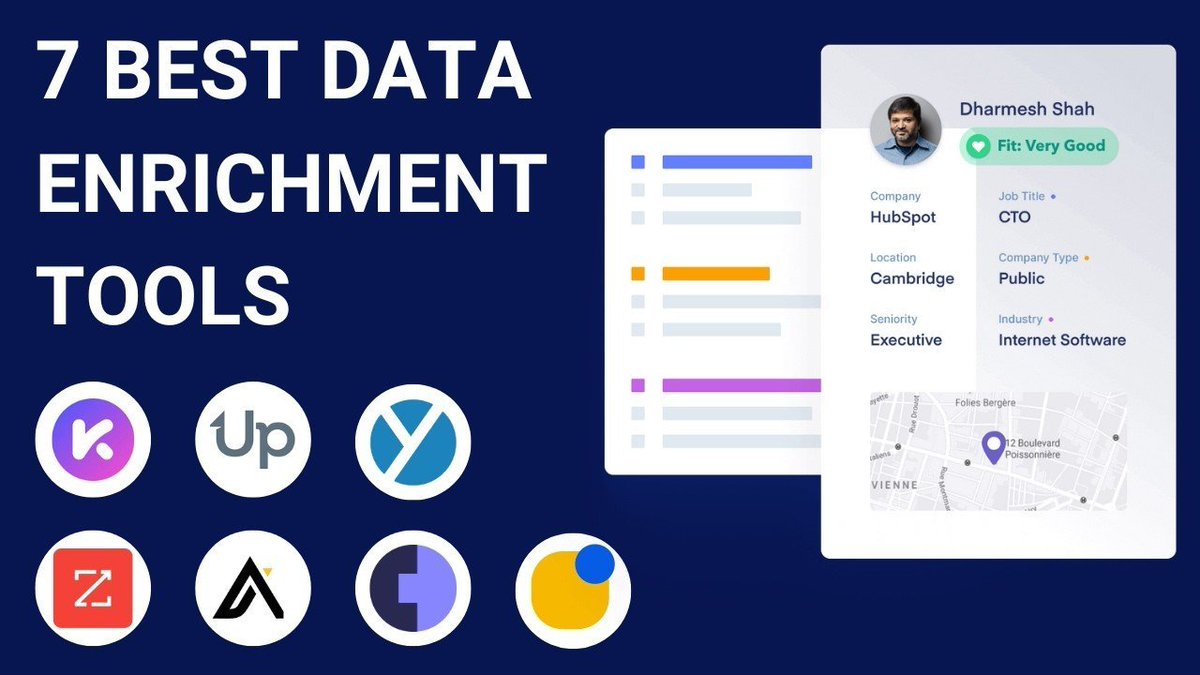 RiteKitAPI's tweet image. 7 Best #DataEnrichment Tools in 2024 (Full Demo & Comparison) - rite.link/Kofo 👈🏼 #DeepSeek #AI doesn't do this, so compare #Enrichment #APIs that do #Brand #CompanyLogo extraction best