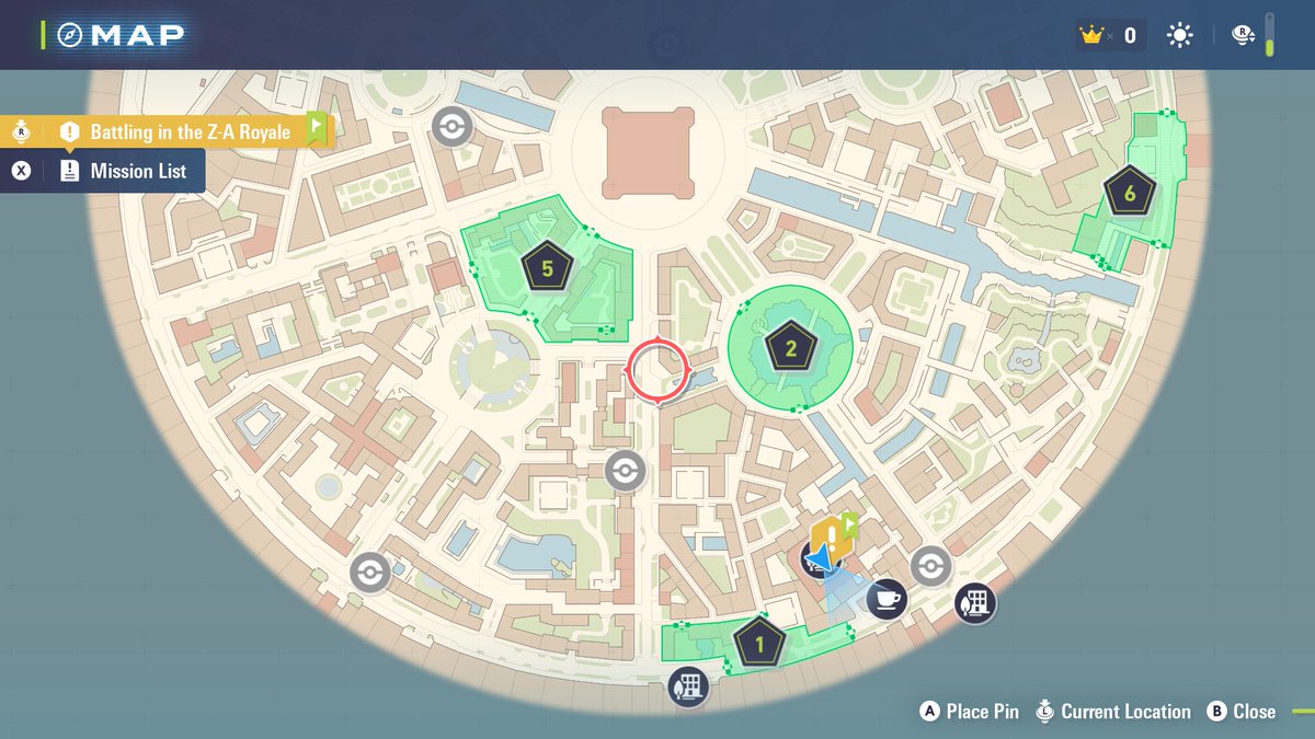 shinyoofie's tweet photo. In game map, I'm assuming more wild zones will eventually pop up. There was a dialogue about how they "keep popping up" https://t.co/rIpdcF7YQo