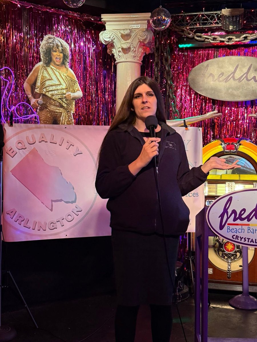 EqualityArlVA's tweet photo. Thank you to everyone who came out to Freddie's Beach Bar yesterday to celebrate National Coming Out Day with us!
#NationalComingOutDay https://t.co/avA14rejDx