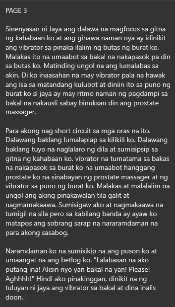 AlterOfan83223's tweet photo. Part 6: Boss ni Papa

Pages 1 - 4
Sender: Employee's Son

#ConfessionOfanAlter639
#ConfessionOfanAlter636 #ConfessionOfanAlter625 #ConfessionOfanAlter610 #ConfessionOfanAlter569 #ConfessionOfanAlter589 https://t.co/TU90LqKQVH