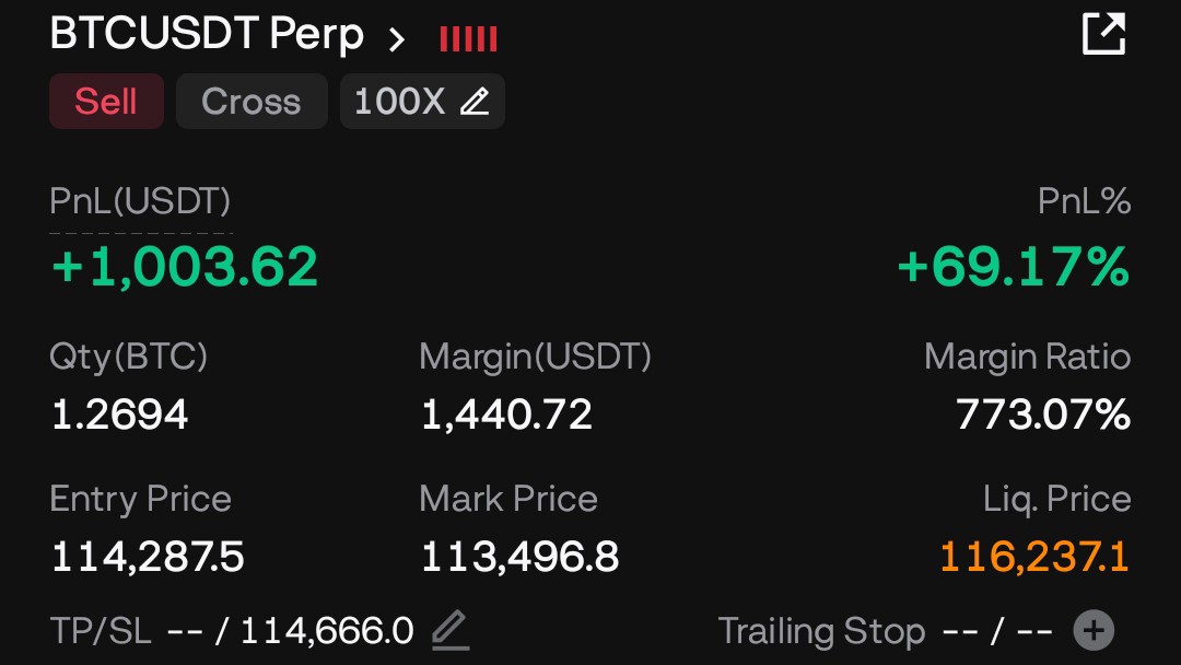 $BTC 

Dump it 🟥