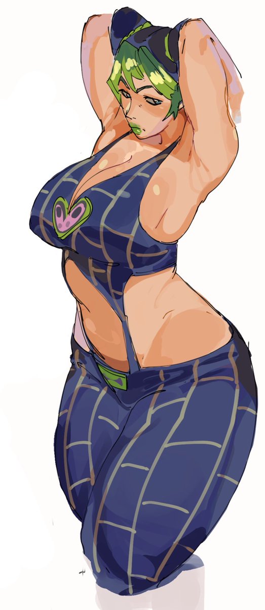 TIRED_JOJO_'s tweet photo. “. . . I still look good , right ? ” https://t.co/lKx32PpGm7