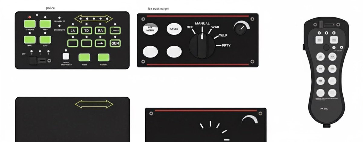 Strigidleaks's tweet image. Police and fire truck controls
#Roblox #RobloxDevs
