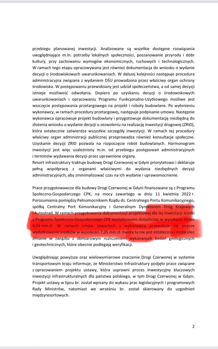 ‼️Droga Czerwona w Gdyni - strategiczna inwestycja opóźniona‼️

🚨 Droga Czerwona w Gdyni musi powstać TERAZ! 🛣️ Port w Gdyni to kluczowy węzeł logistyczny Polski, ale korki na ulicach, jak Janka Wiśniewskiego i Trasie Kwiatkowskiego, duszą gospodarkę i obniżają konkurencyjność.