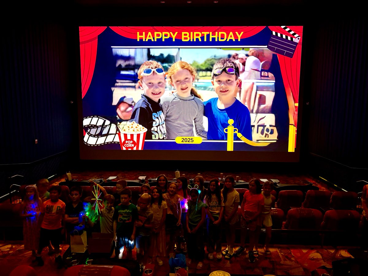 GalaxyTheatres's tweet image. Make a Galaxy experience all your own when you book one of our auditoriums! Whether you're celebrating your kiddo's birthday or hosting a movie night with friends, Galaxy is a top-tier choice. 😌✨

#GalaxyExperience #PrivateEvents