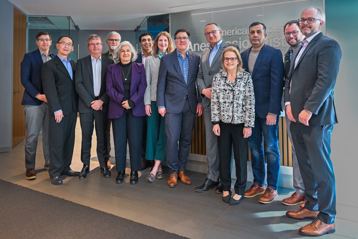 ASALifeline's tweet photo. Every year, the @_Anesthesiology editorial board attends the ASA Annual Conference. Connect with the people behind the peer review—you can find them attending journal-sponsored sessions or at the journal booth in the ASA Resource Center. https://t.co/zSTQuKNkWs 

#ANES25 https://t.co/kLQb8CrFhJ