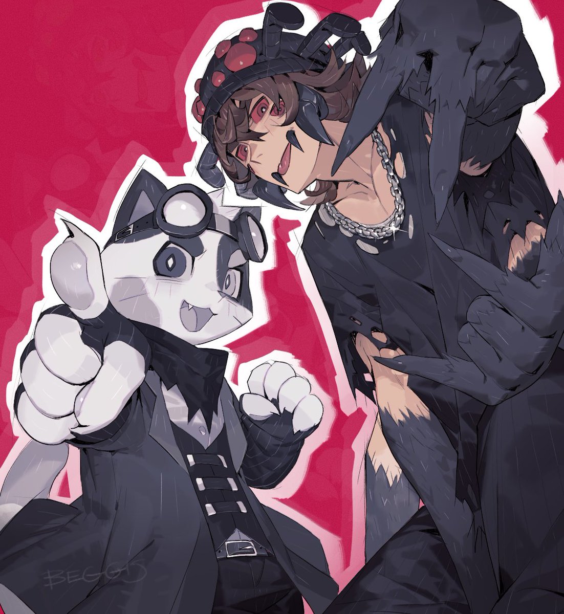 arañato duo request 💃

#dtowncatfanart 
#yungwillxfanart