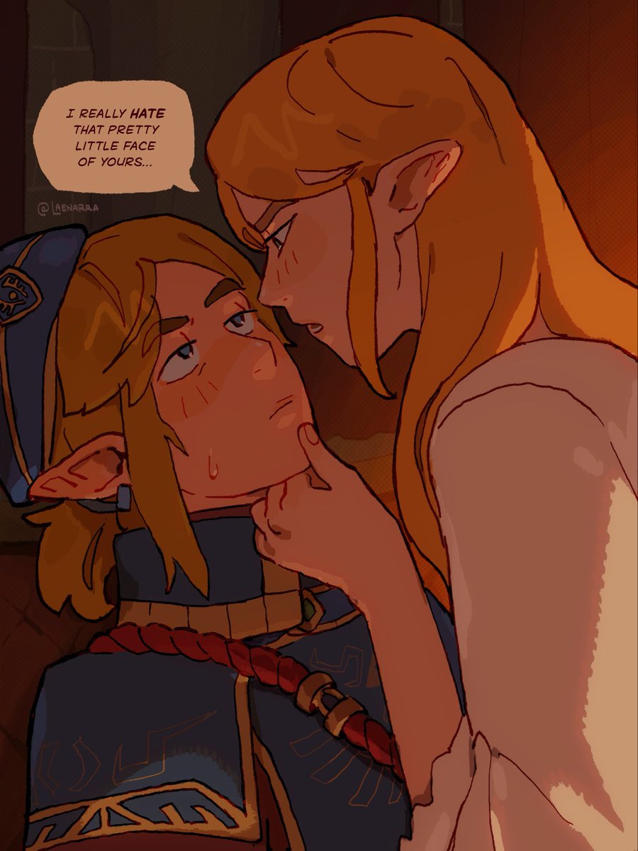 Laenarra's tweet image. secret #linktober #zelink