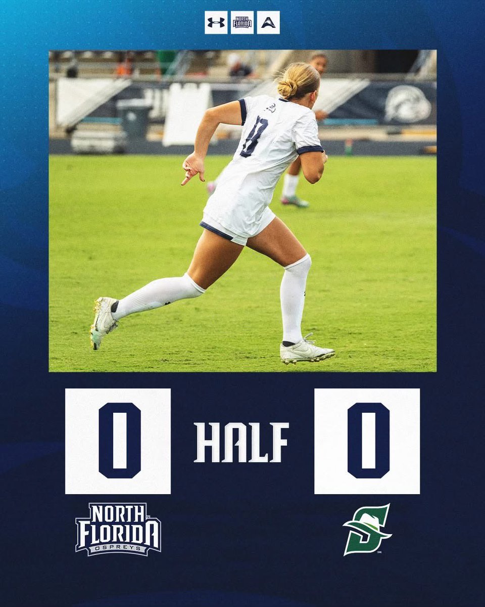 OspreyWSOC's tweet image. Deadlocked at the break!

Watch: bit.ly/4qcqy1u (ESPN+)
Live Stats: bit.ly/2wnvUN4

#SWOOP
