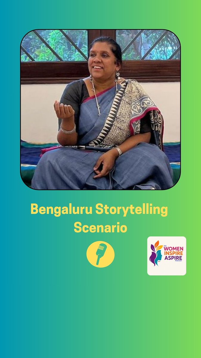 In this episode of shorts in "The Women Inspire Aspire Podcast", Aparna Jaishankar talks about Bengaluru Storytelling scenario:

youtube.com/shorts/wrgu0L4…

Full episode here: youtu.be/7t6ZXMR76nc

Please subscribe to this channel for more awesome podcasts!

#womeninspireaspire