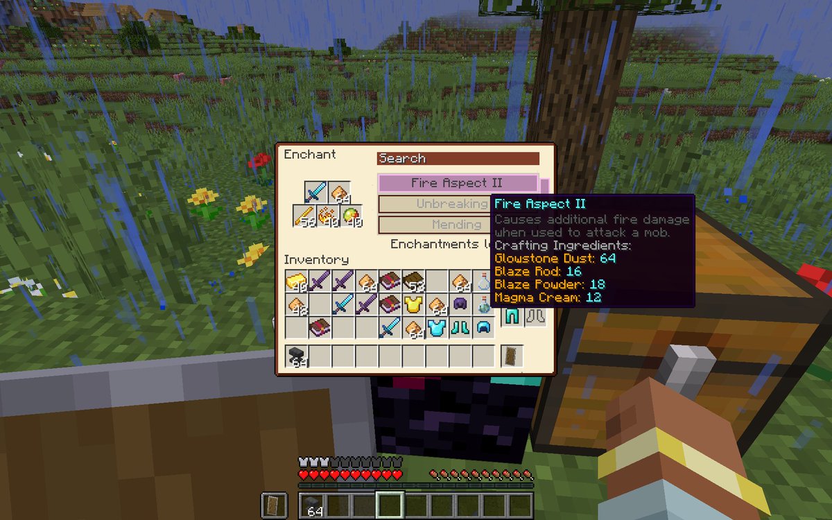 ZetaGgwp's tweet image. THIS is how Enchanting should work in Minecraft.

It makes SO much sense to CRAFT enchantments.

Mod: modrinth.com/mod/enchanting…