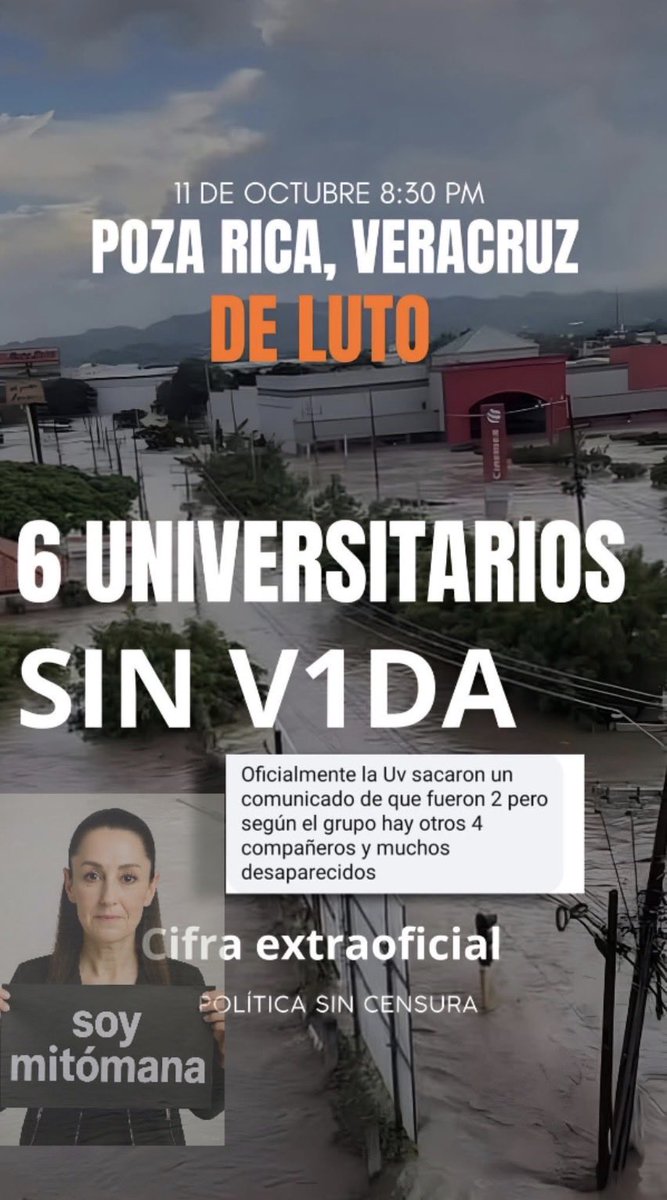 JJDiazMachuca's tweet image. Alerta 🚨 
Ojalá sean Fake News

•Fueron nomas de 350 muertos y en una sola zona, las donaciones que estamos dando las están quitando(en la casa de cultura)los soldados estár quitando la ropa, comida, ect para darsela a la presidenta ya que quieren que vea que ella está dando un…