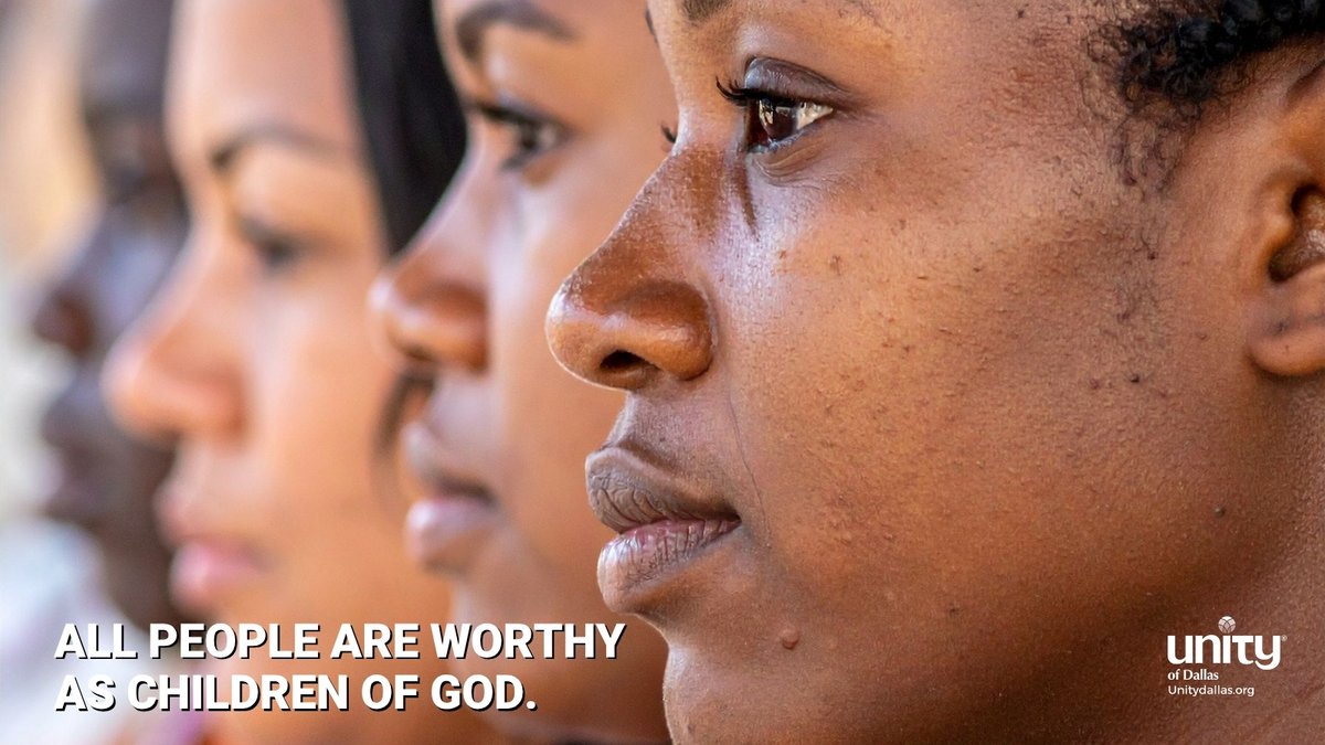 UnityDallas's tweet image. Worthy
“ALL PEOPLE ARE WORTHY AS CHILDREN OF GOD.”– Dailyword.com
#DailyWord #Unity #UnityDallas #Worthy
