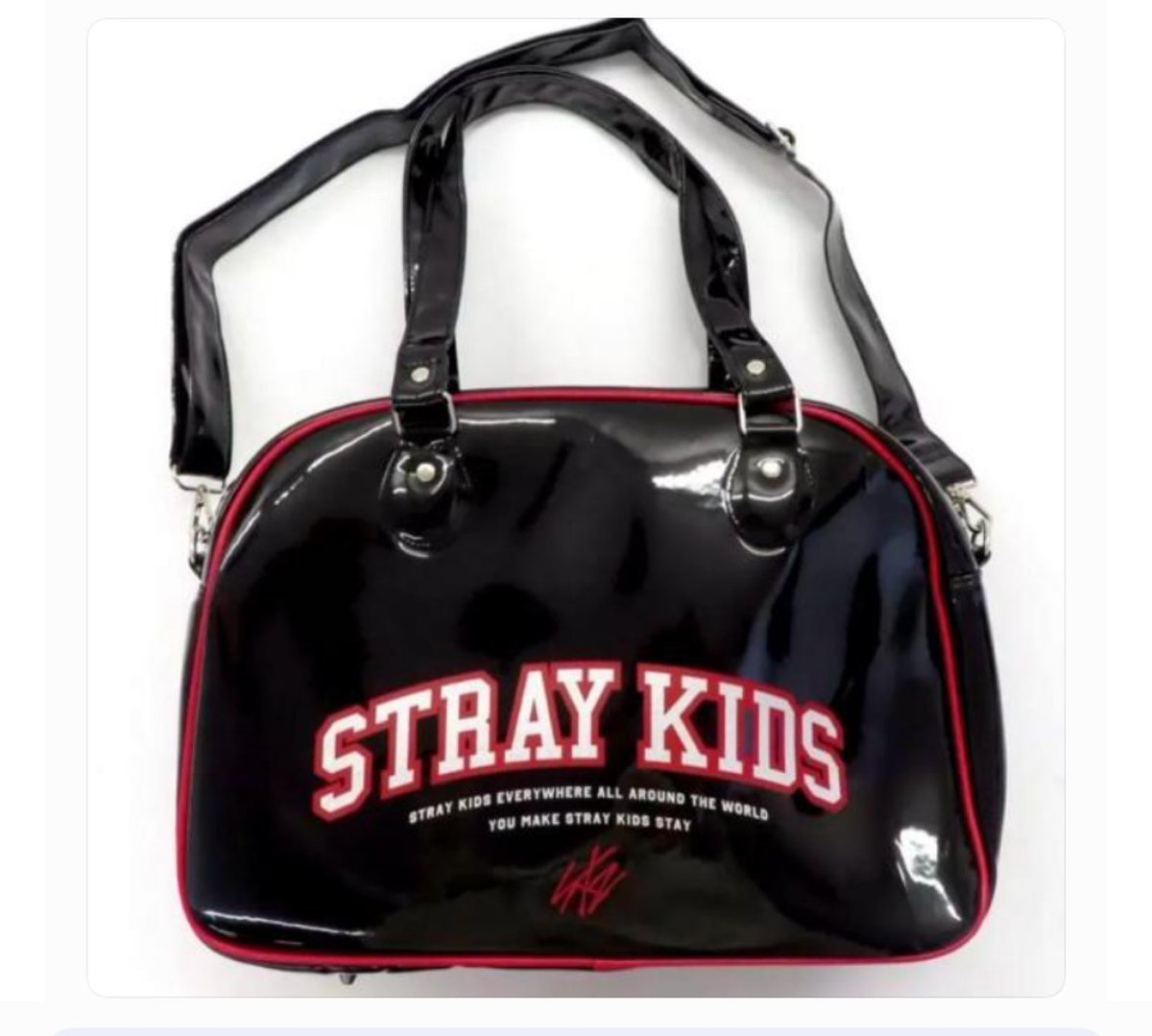 kimtaehyjung's tweet image. Adakah yang masih cari tas SKZ yang ini?