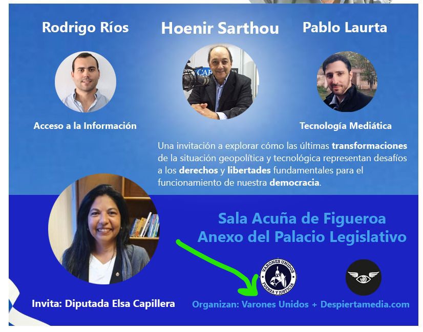 El doble femicida se paseó durante años por todos los medios y dando conferencias con legisladores y reconocidos anti feministas hablando de denuncias falsas. Este relato falso de la realidad que padecen mujeres e hijos es responsable, también, de estos asesinatos.