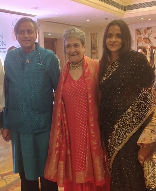 forum_diplomacy's tweet photo. The Annual Diwali lunch at Maurya by the Prabha Khaitan Foundation - the day in the calendar when SP Marg outside gets jammed!
@FoundationPK @neelimaadhar @ShashiTharoor @SmitaTharoor @sundeepbhutoria @NamitaGokhale_ @antoniobartoli @marisagerards @sardesairajdeep @AV_JASWAL https://t.co/ZX6aSUHGF7