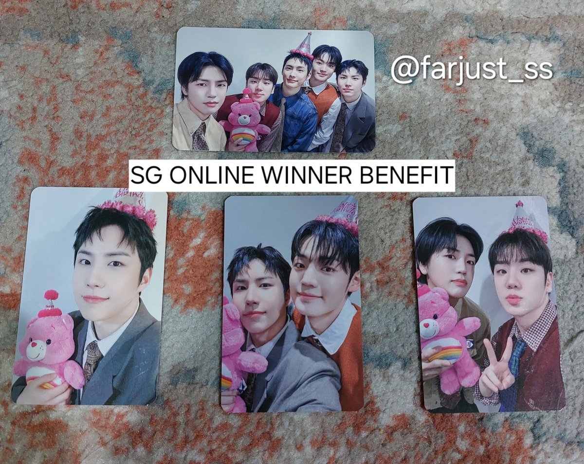 farjust_ss's tweet photo. [WTS] 에이스 A.C.E OFFICIAL PHOTOCARD 

1st pic - $6 
2nd pic - $10 
3rd pic - $6 (discount on sets)

Malaysia based
WW ✅️ (paypal f&amp;f)

Do chat me for much more clearer photo or if have any enquiry! Thank you
#ACE #에이스 #wtskpop #wtsace #wtsacephotocard  #pasarACE https://t.co/FTFTDLvjyh