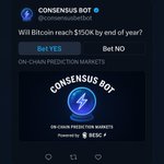 Photo by Consensus Markets (@ConsensusBetBot)