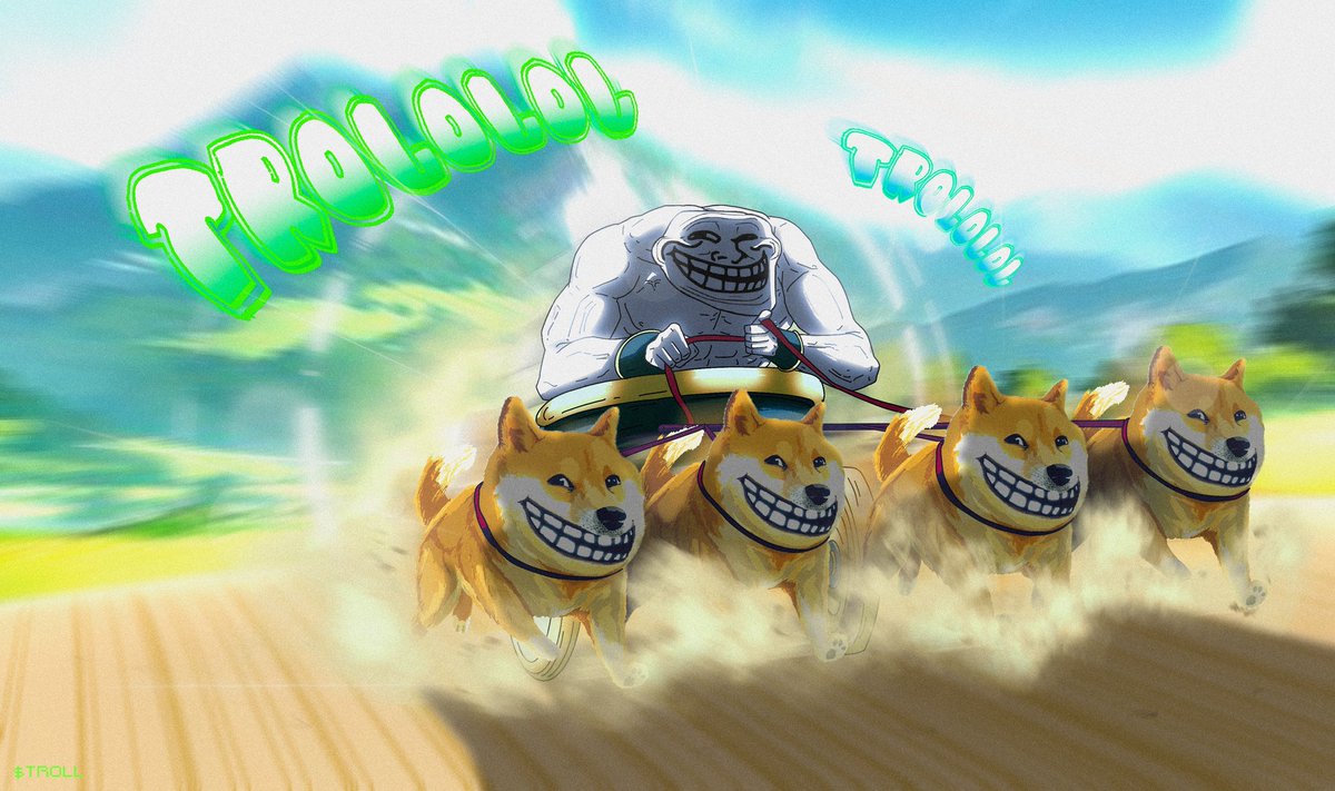 STICHMEME's tweet image. $troll the next doge