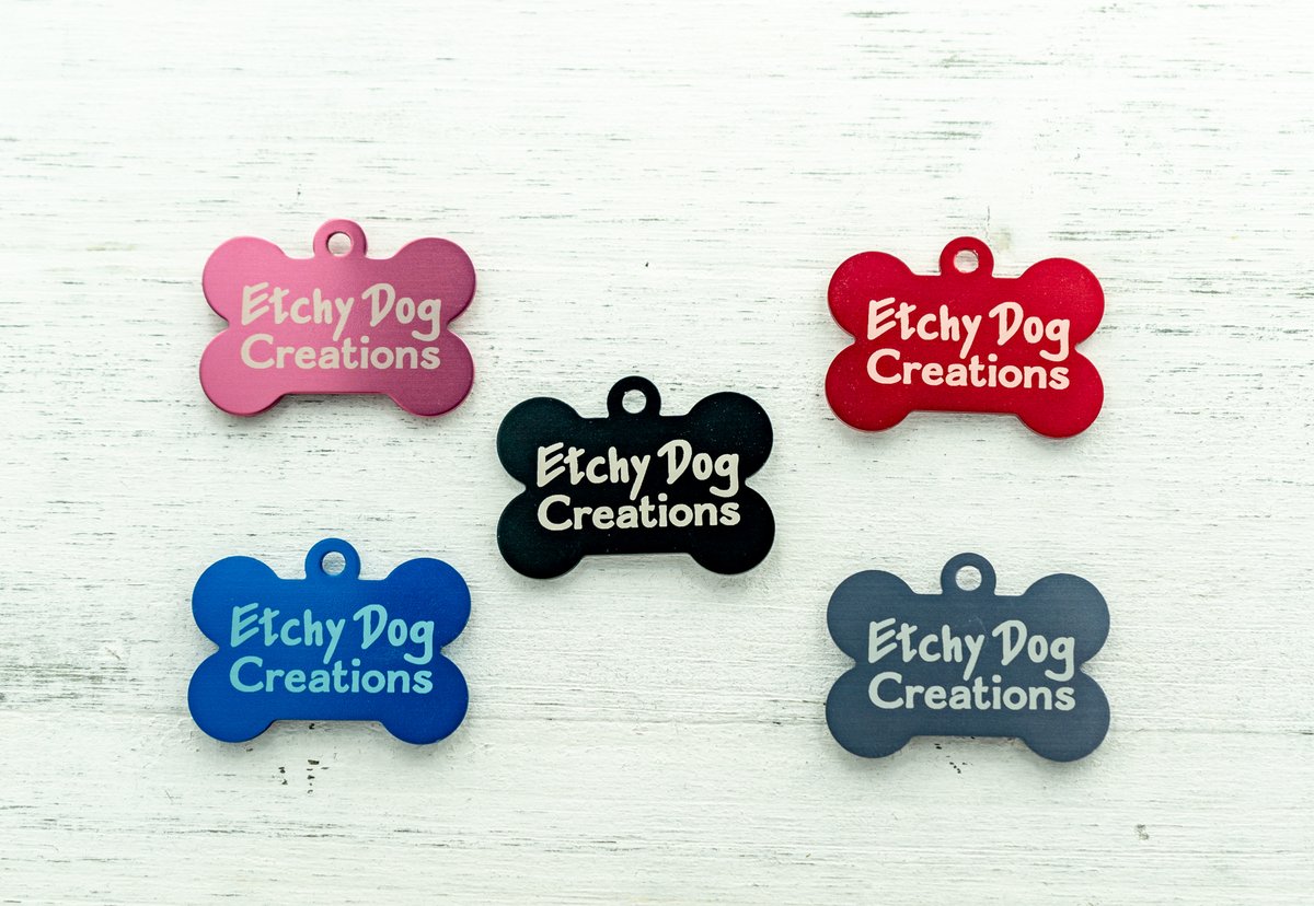 EtchyDog's tweet photo. We also have stock for custom dog tags! $5 each and double sided. Great add for any gift!

https://t.co/Z1gHA7lePj https://t.co/O2z4UB6UnQ