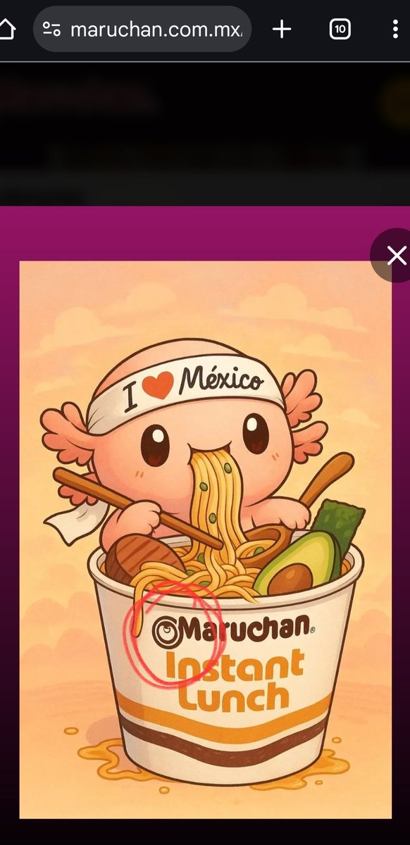 Crailicmx's tweet photo. @avelinalesper_d Por favor comenta del #MaruchanFraude en su concurso de arte, donde el jurado "experto" eligió de finalistas ilustraciones hechas con IA @MaruchanMx https://t.co/TGOCy3VDeN