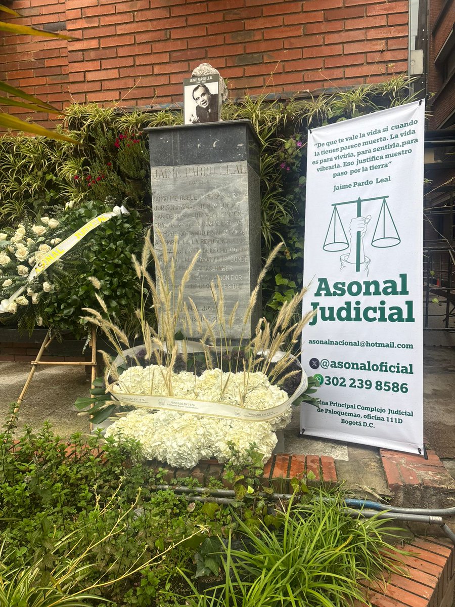 38 AÑOS DEL MAGNICIDIO DE JAIME PARDO LEAL, FUNDADOR DE ASONAL JUDICIAL.