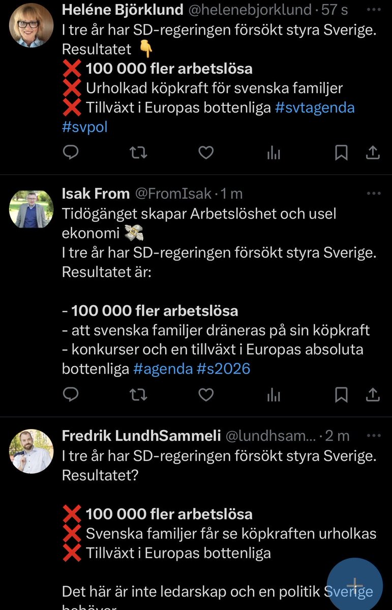 Lol. Nu ska budskapen ut